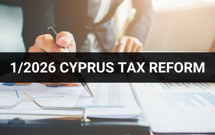 1/2026 Cyprus Tax Reform